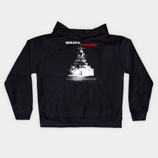 Bismarck - Battleship Kids Hoodie